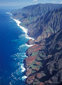 Image of the Napali Coast